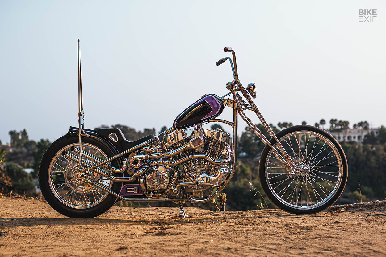 Turbocharged Harley-Davidson chopper by Christian Newman