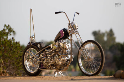 Turbocharged Harley-Davidson chopper by Christian Newman
