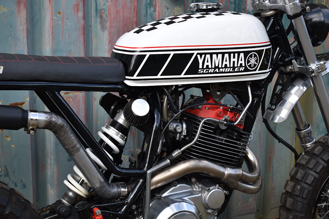 Yamaha XT600 scrambler