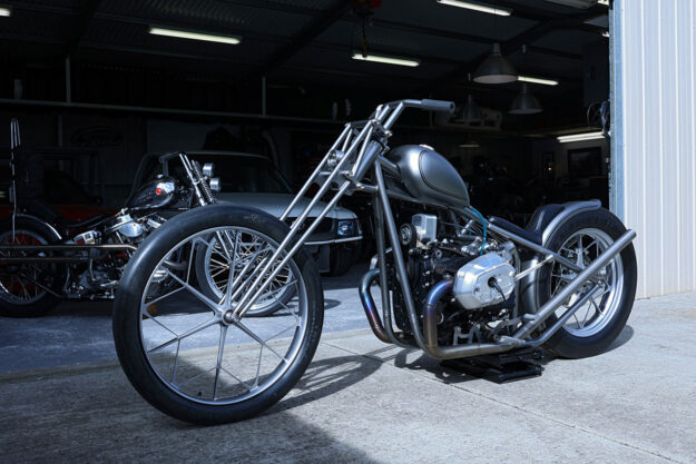 BMW R nineT chopper by Nigel Petrie