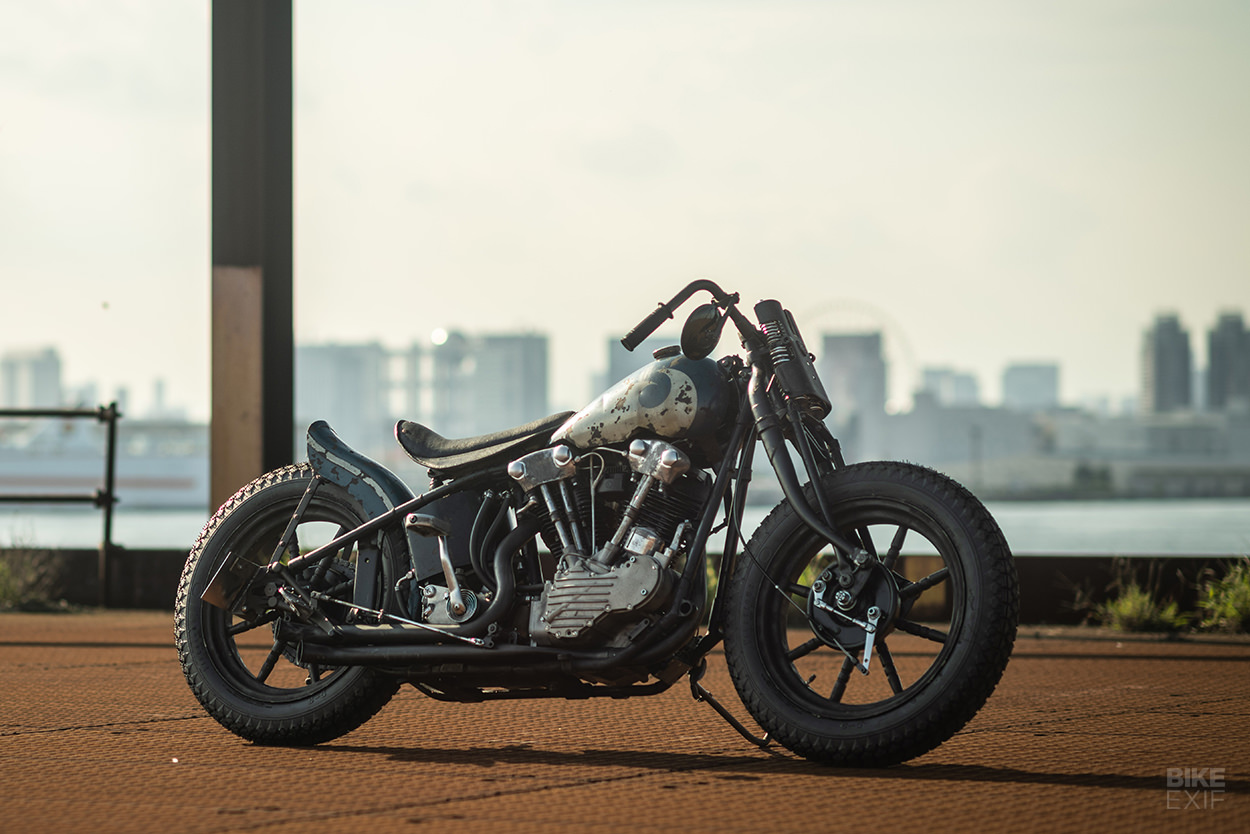 Harley knucklehead hill climber by CW Zon