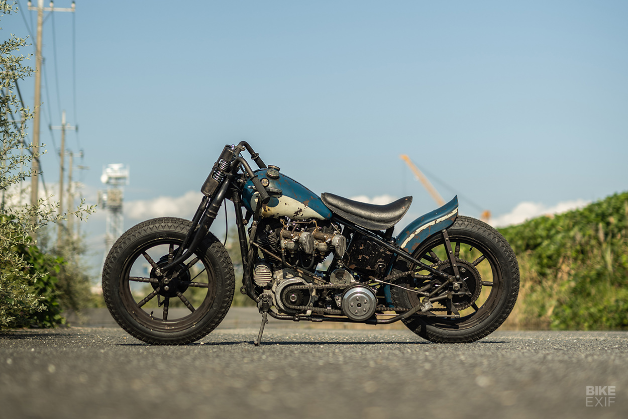 Harley knucklehead hill climber by CW Zon