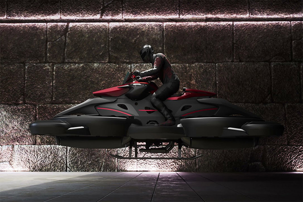The A.L.I. Technologies Xturismo hoverbike