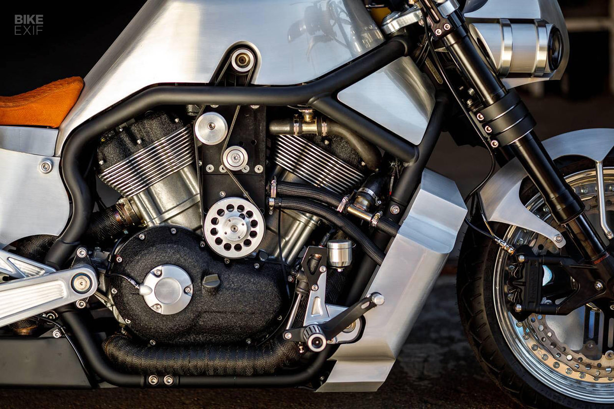 Supercharged Harley-Davidson V-Rod by Custom Culture