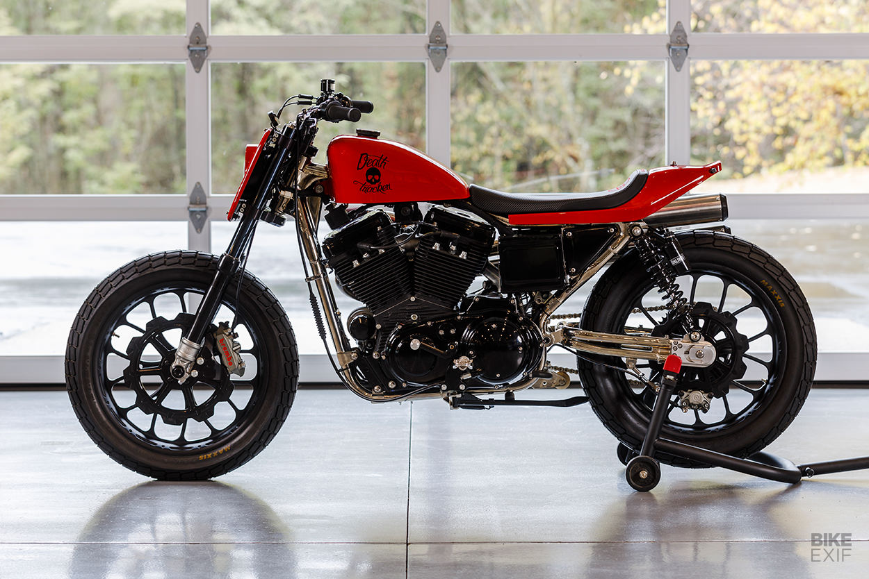 The S&S Cycle 'Death Tracker' Harley Sportster
