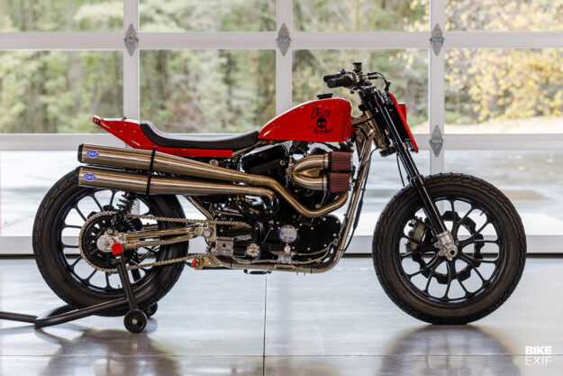 The S&S Cycle 'Death Tracker' Harley Sportster