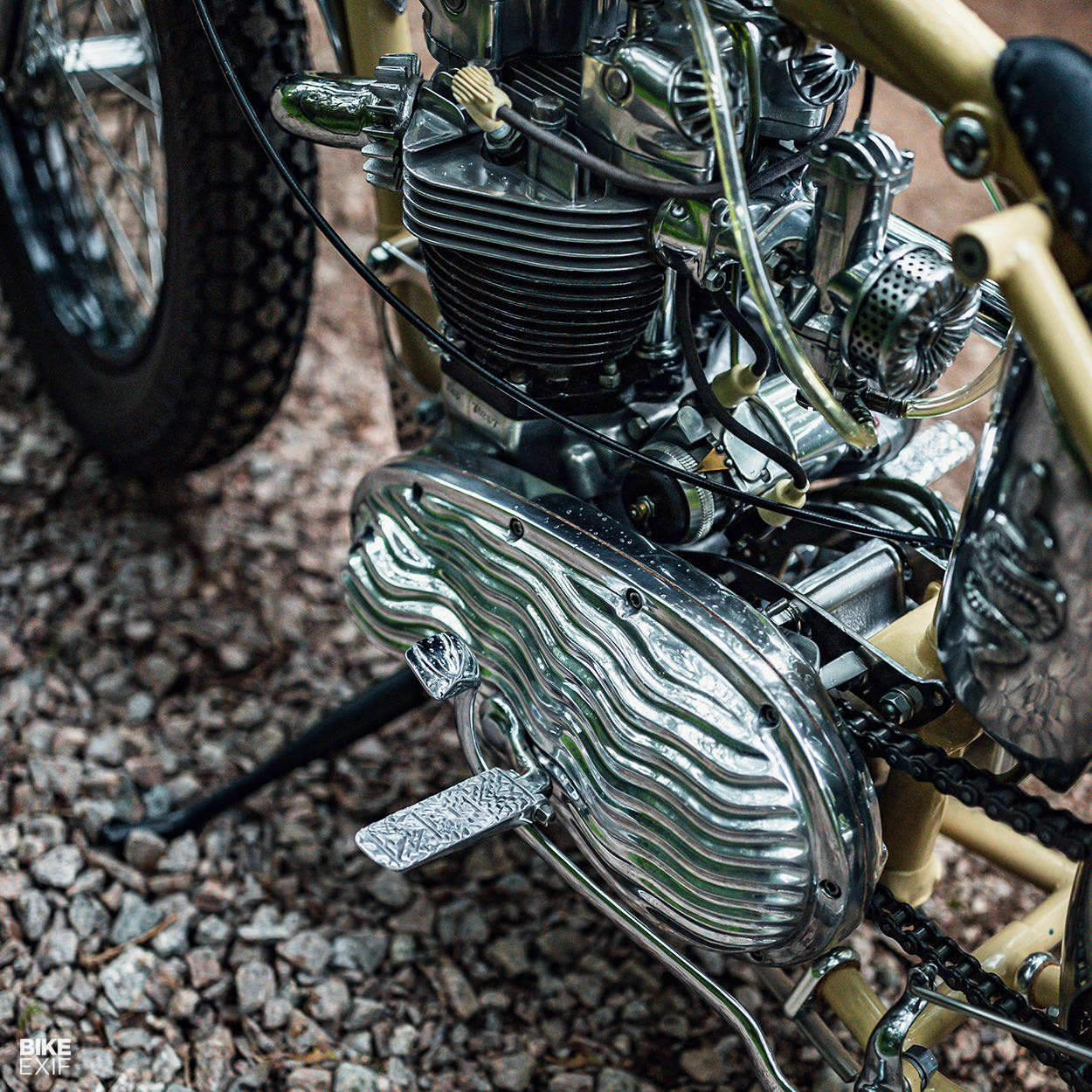 Triumph chopper by Robbie Palmer for Born Free Peoples Champ