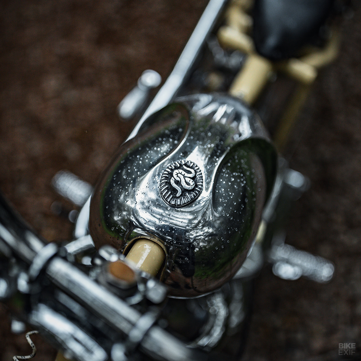 Triumph chopper by Robbie Palmer for Born Free Peoples Champ