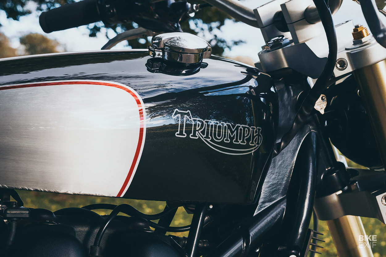 Triumph Thruxton 900 street tracker by ASH Motorcycles