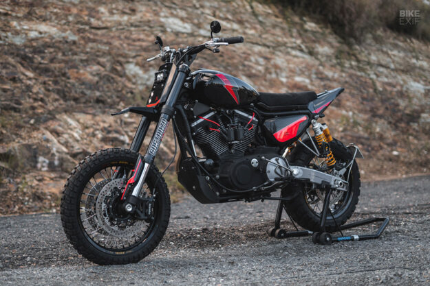 Pay Dirt: A Purpose Built Harley Sportster Scrambler | Bike EXIF