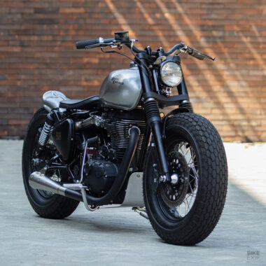 Raijin: A Royal Enfield Classic 500 bobber from West Java | Bike EXIF