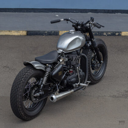 Raijin: A Royal Enfield Classic 500 bobber from West Java | Bike EXIF