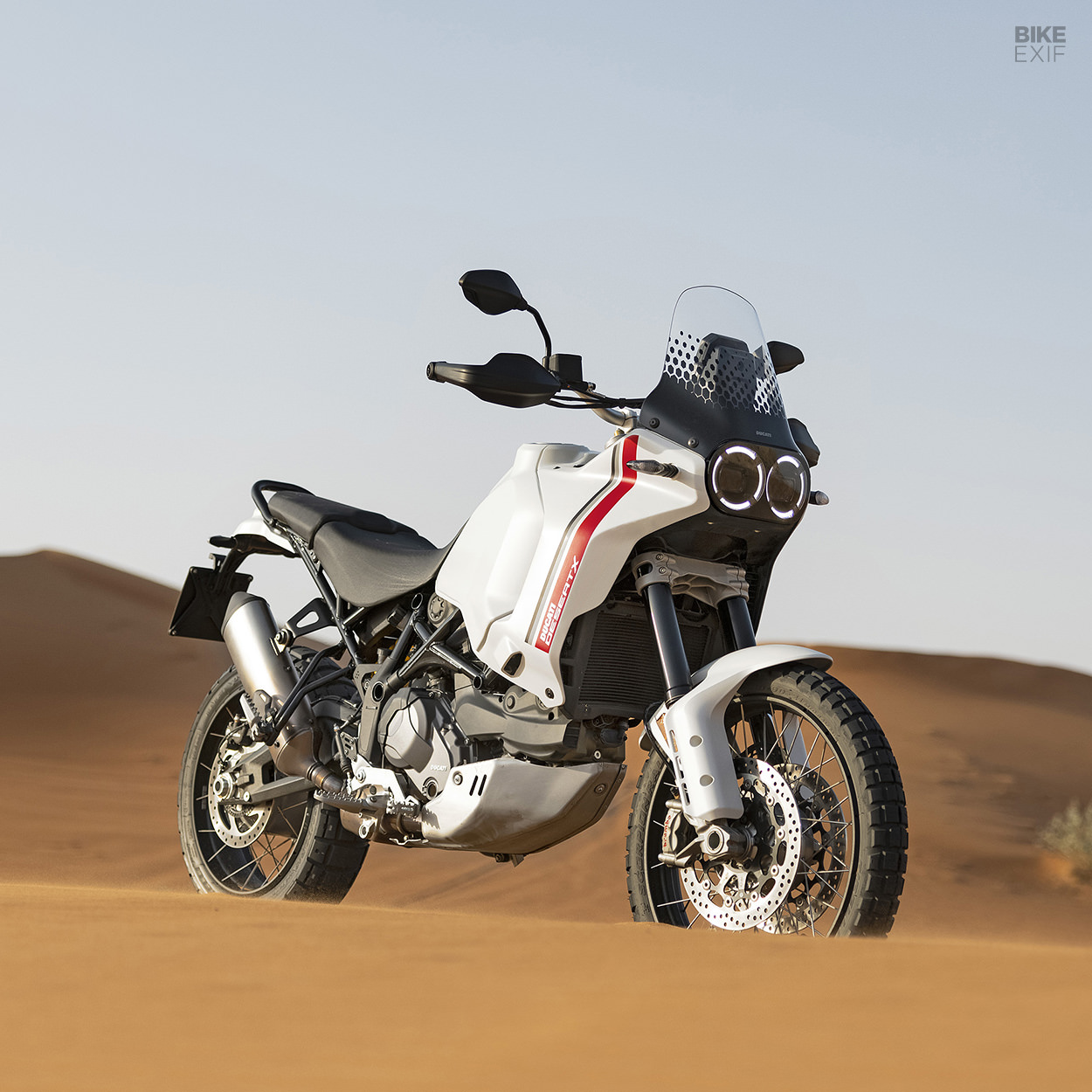 New Ducati DesertX adventure motorcycle