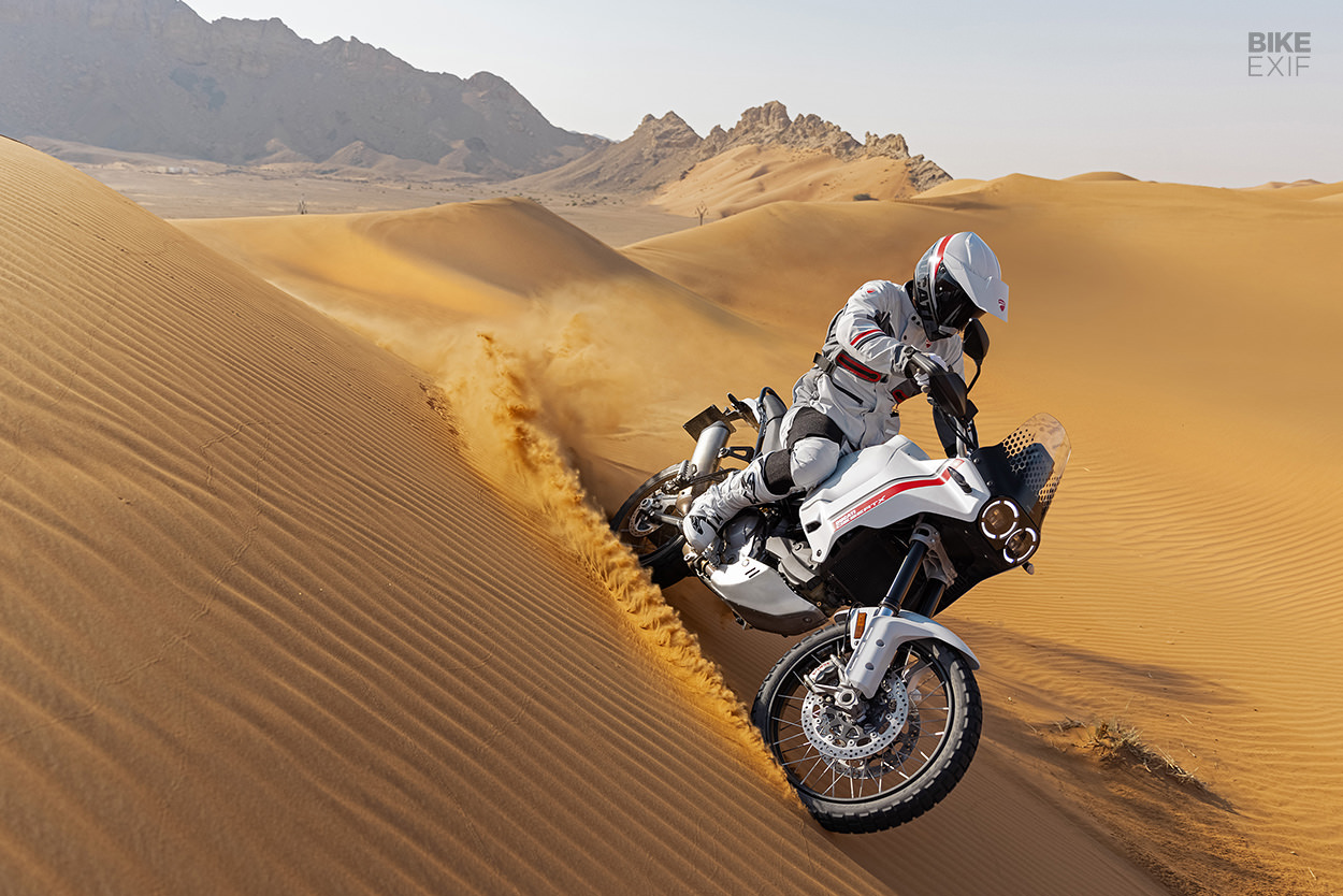 New Ducati DesertX adventure motorcycle