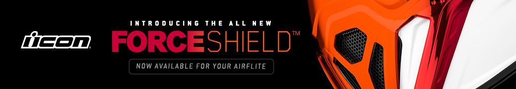 新的圖標Forceshield  - 設計為氣流頭盔