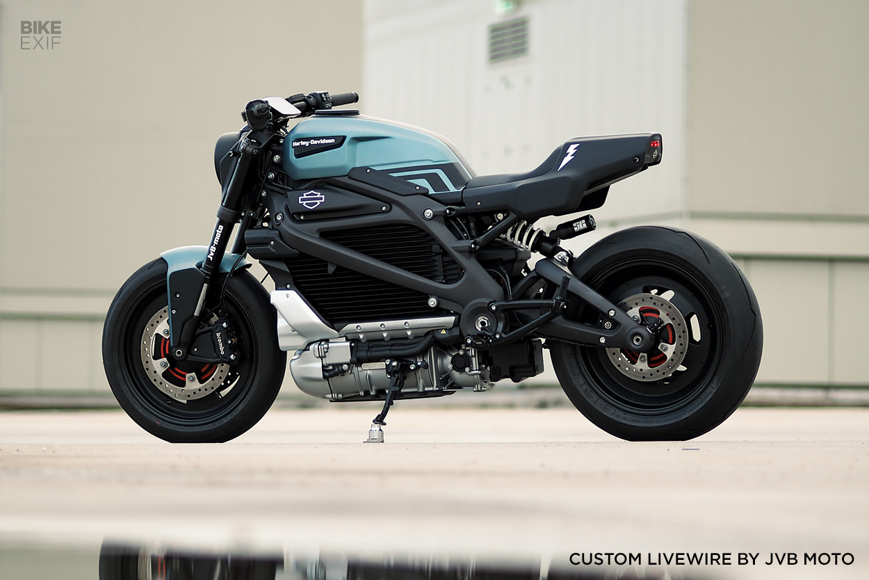 Custom Harley-Davidson LiveWire by JvB Moto