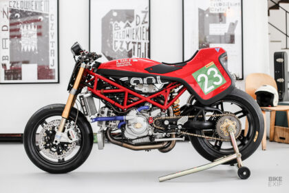 Ducati Monster S4RS track racer by Earle Motors