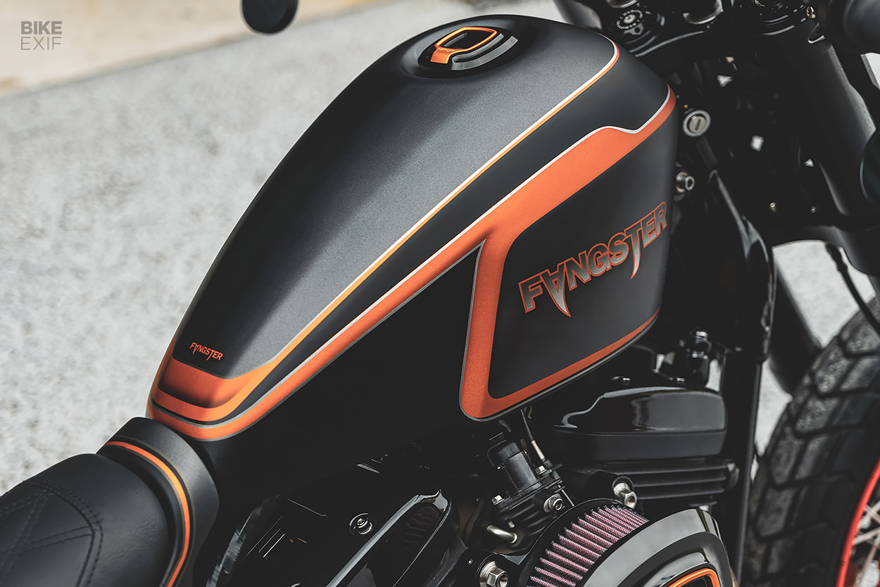 Custom Harley-Davidson Sportster Nightster 1200 by Fangster
