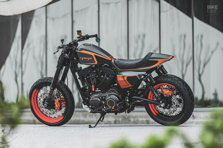 Textbook: A Harley Nightster 1200 custom from Taiwan | Bike EXIF