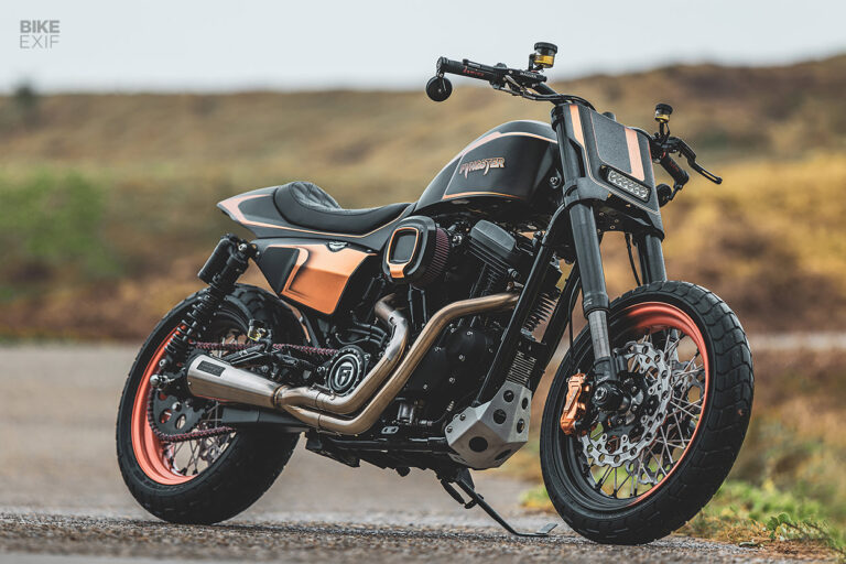 Textbook: A Harley Nightster 1200 custom from Taiwan | Bike EXIF