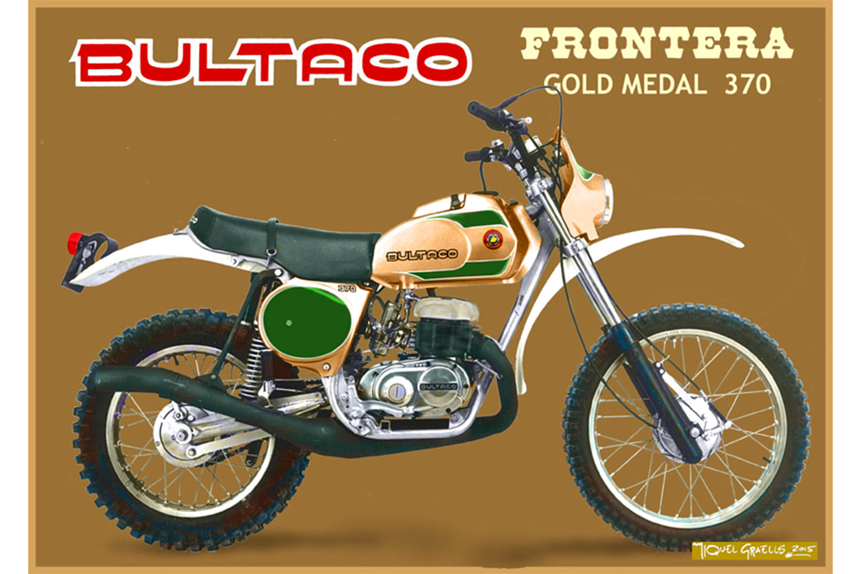 Bultaco Frontera 370 Gold Medal