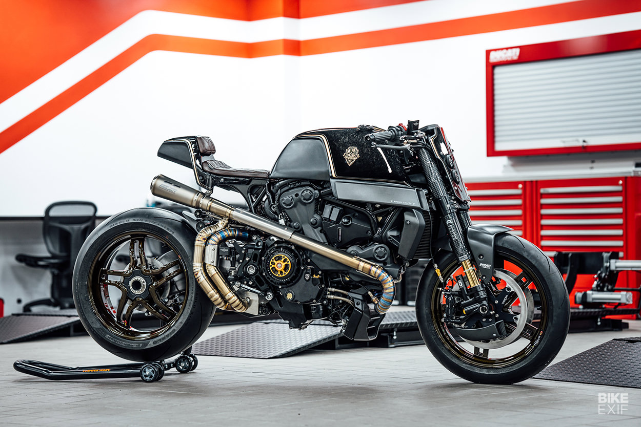 Custom Ducati Monster 1200S by Rough Crafts
