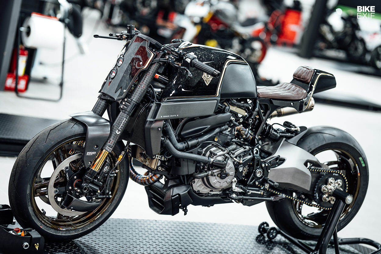 Custom Ducati Monster 1200S by Rough Crafts