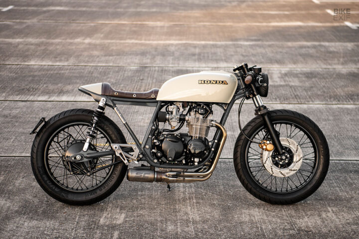 Protégé: Two Honda CB550 customs from a young Dutchman | Bike EXIF