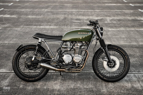 Protégé: Two Honda CB550 customs from a young Dutchman | Bike EXIF