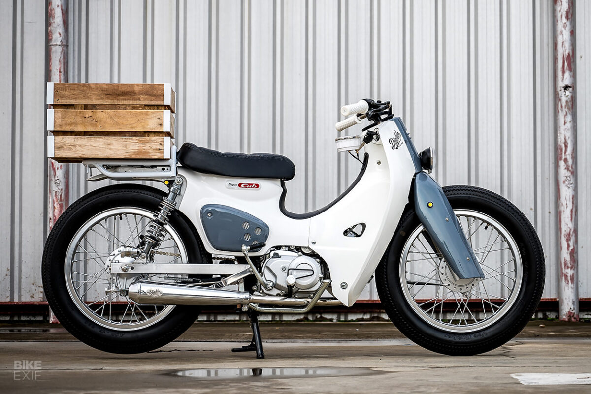 Cargo Cub: A custom Honda Super Cub 110 from K-Speed | Bike EXIF