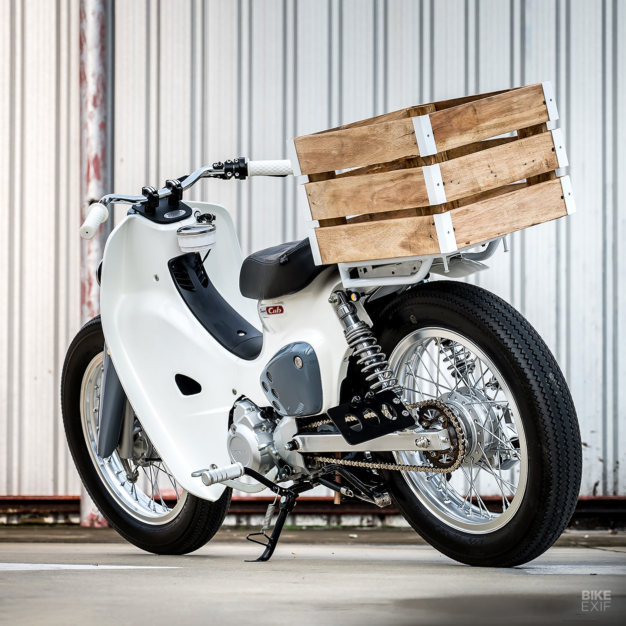 Cargo Cub: A custom Honda Super Cub 110 from K-Speed | Bike EXIF