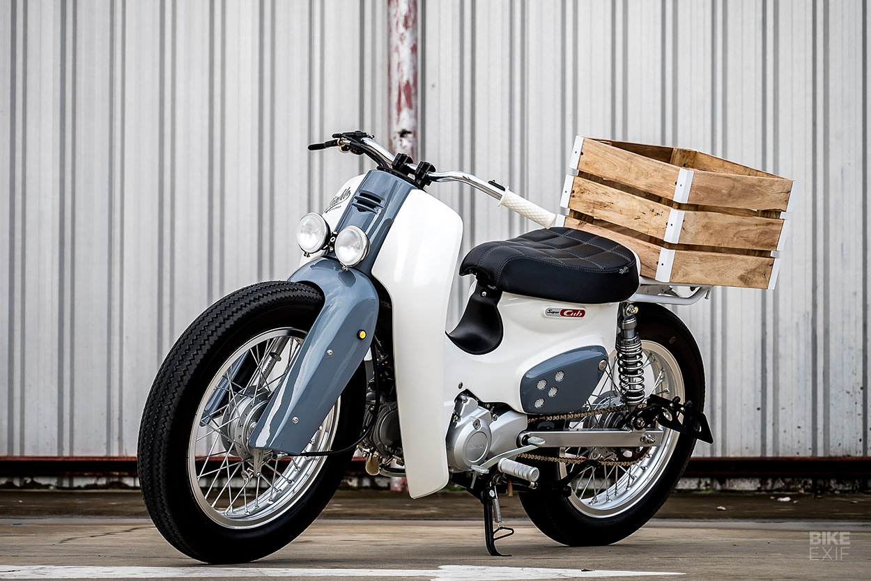 Cargo Cub: A custom Honda Super Cub 110 from K-Speed | Bike EXIF