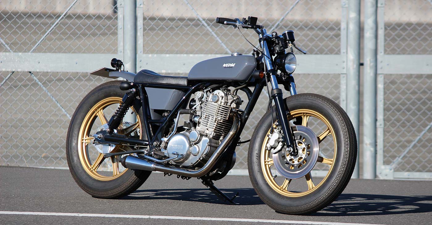 A slice of nice: A custom Yamaha SR400 from Wedge | Bike EXIF