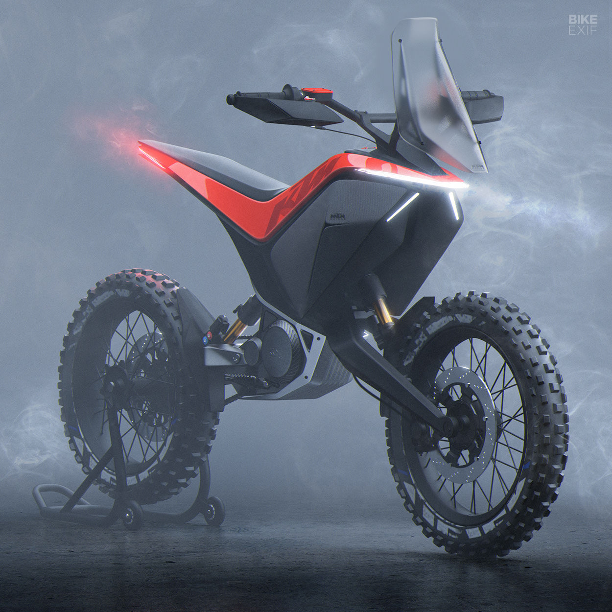 KTM enduro concept by Julien Lecreux