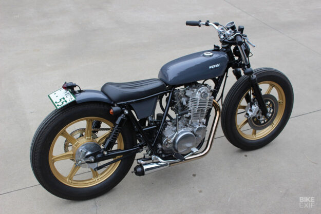 A slice of nice: A custom Yamaha SR400 from Wedge | Bike EXIF