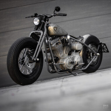 The Survivor: A Harley Sportster hardtail by MB Cycles | Bike EXIF
