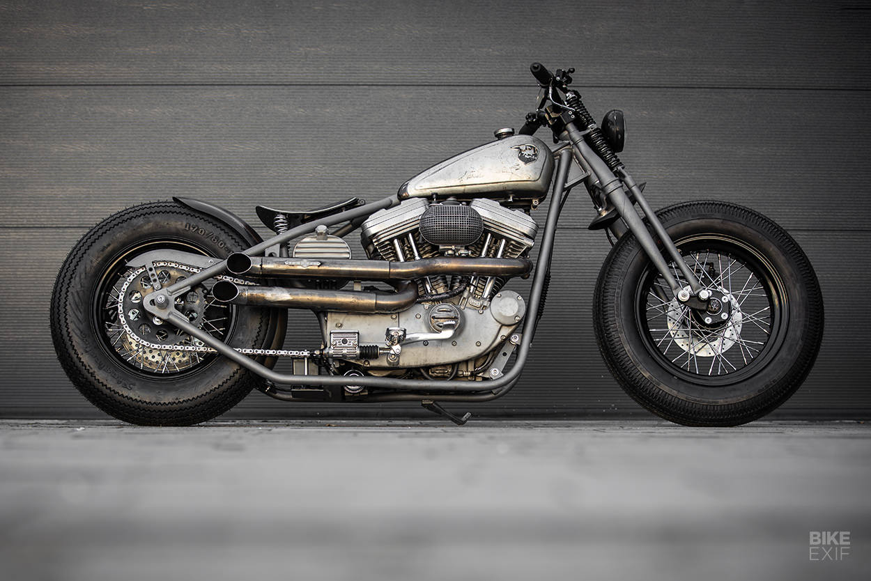 Custom Harley-Davidson Sportster hardtail by MB Cycles