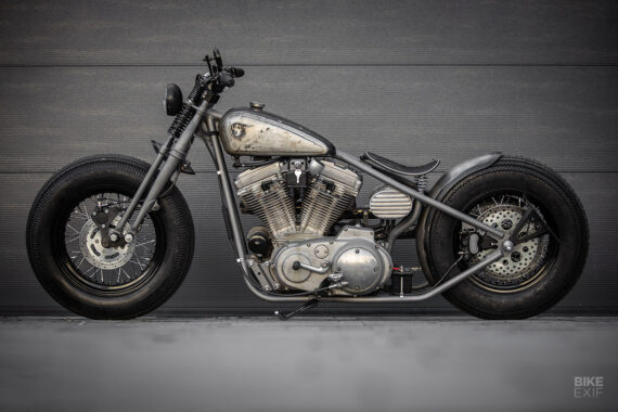 The Survivor: A Harley Sportster hardtail by MB Cycles | Bike EXIF