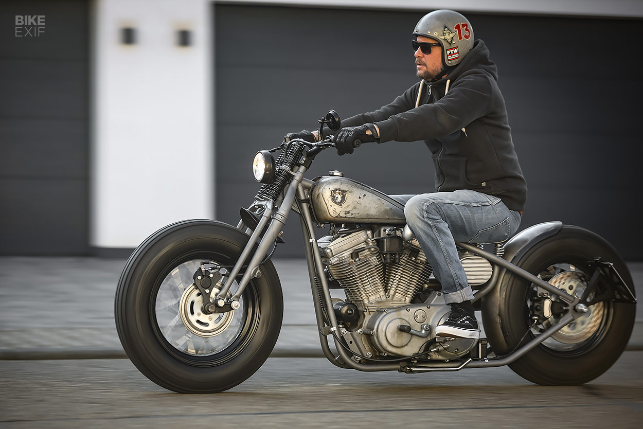 Custom Harley-Davidson Sportster hardtail by MB Cycles