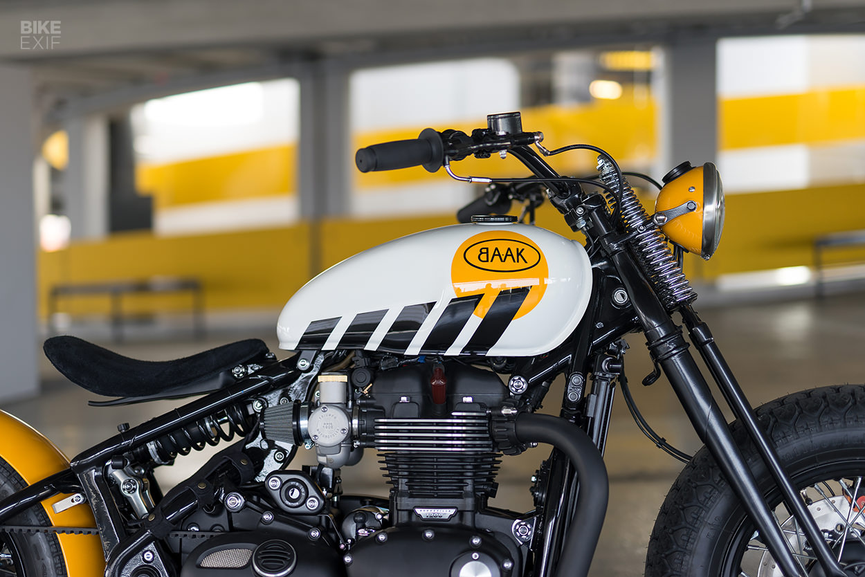 Custom Triumph Bobber by BAAK Motocyclettes