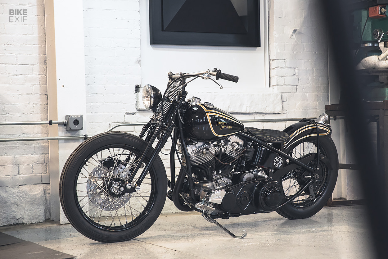 Harley-Davidson Panhead by Walt Siegl