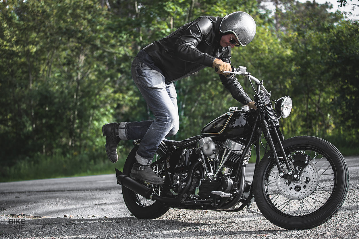 Harley-Davidson Panhead by Walt Siegl