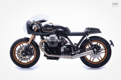 Moto Guzzi Mille GT cafe racer by Rusty Wrench Motorcycles
