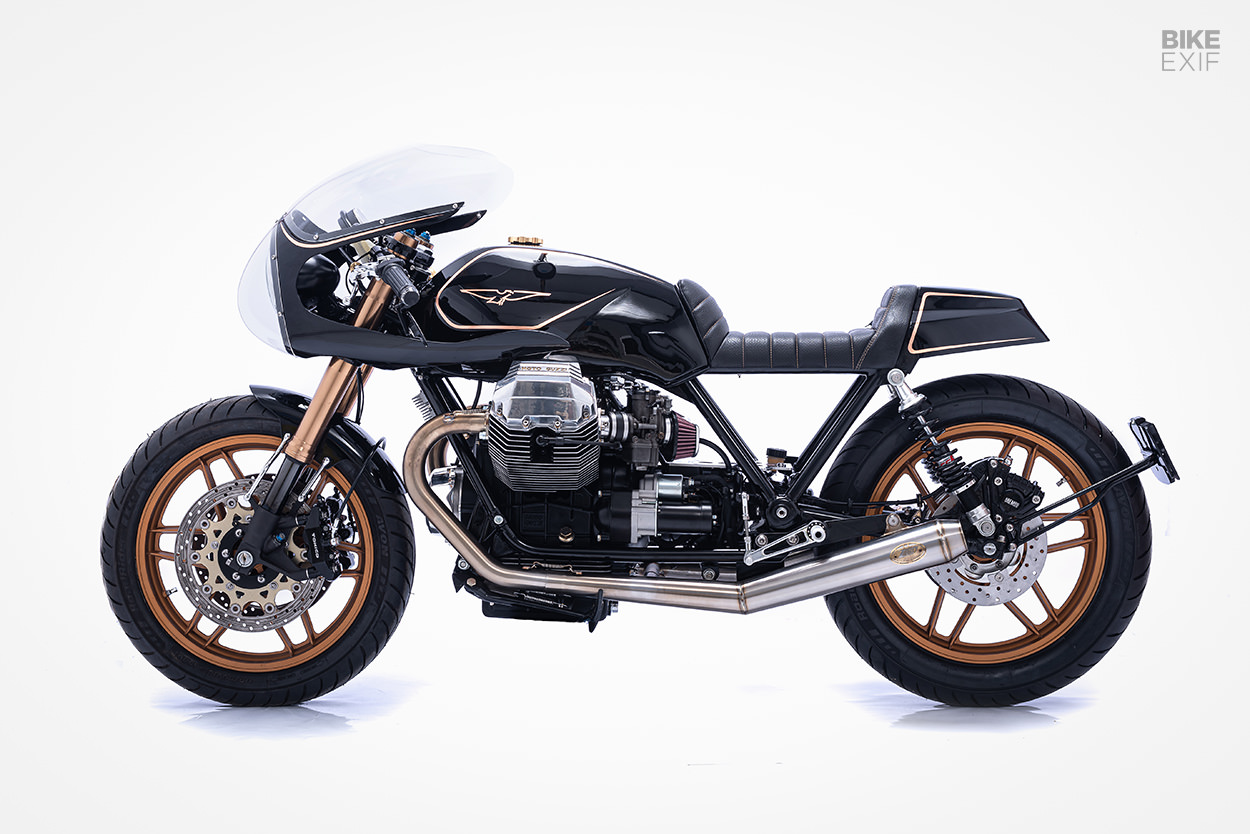 Moto Guzzi Mille GT Cafe Racer By Rusty Wrench摩托車