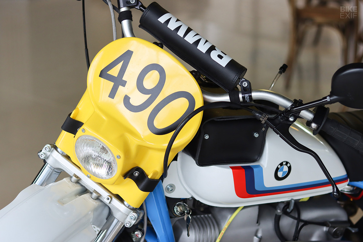 BMW enduro motorcycle: tribute to the ISDT racers