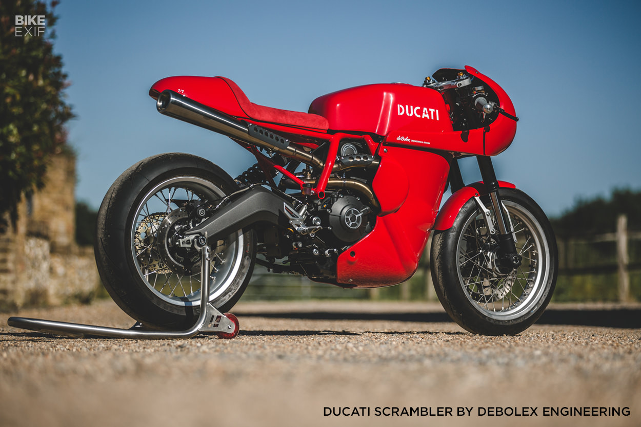 Ducati Scrambler cafe racer by deBolex Engineering