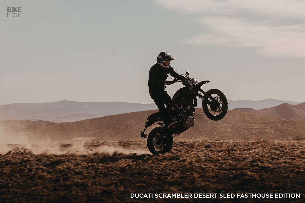 Ducati Scrambler Desert Sled Fasthouse special edition