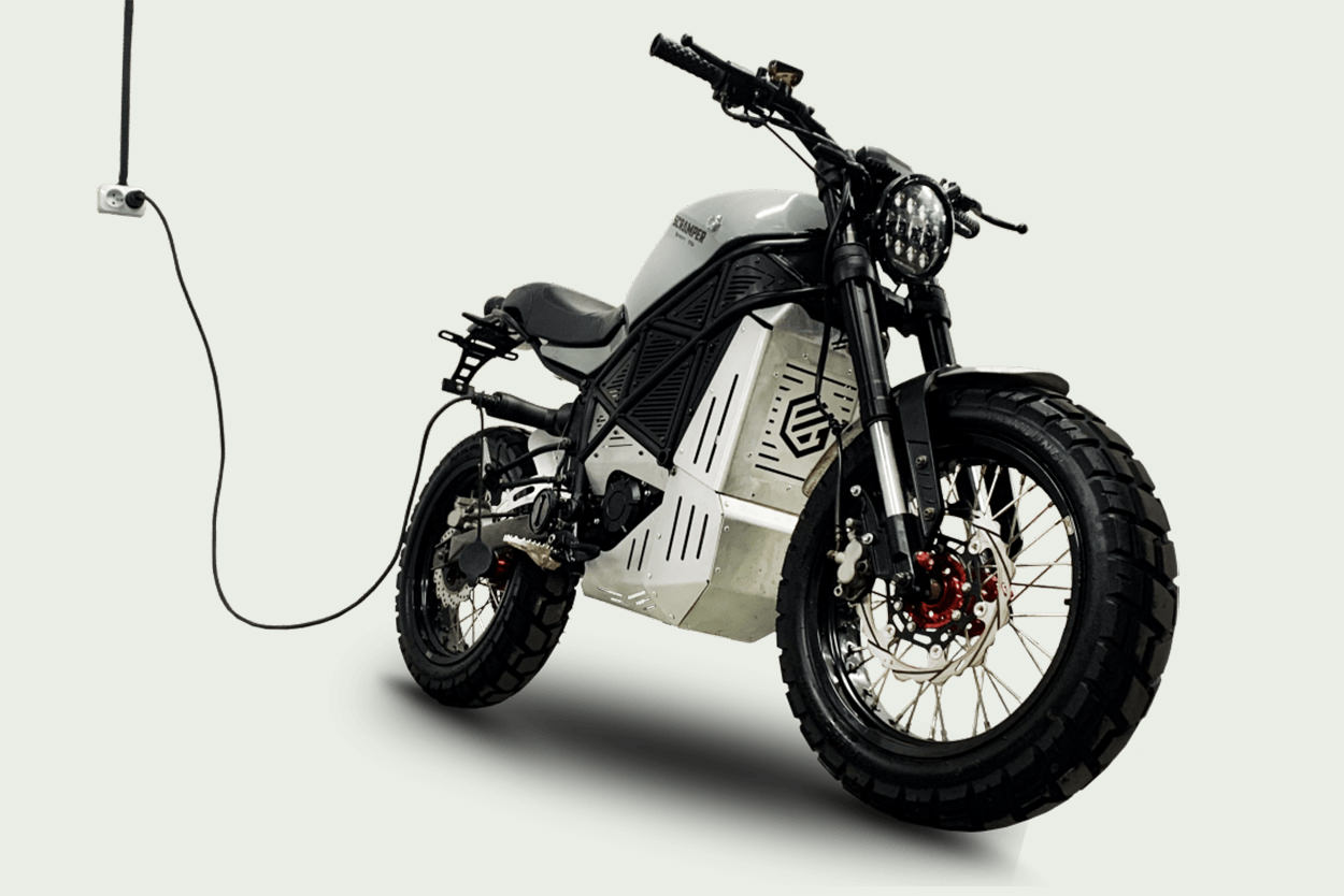 EMGo ScrAmper electric motorcycle