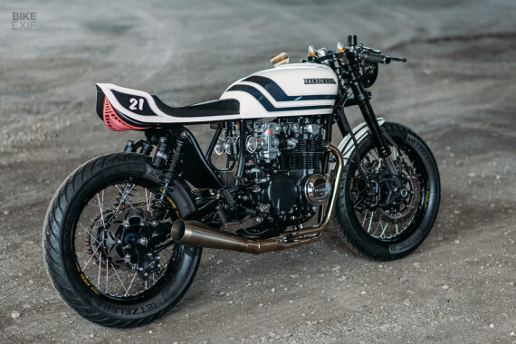 The 'Go Fast': A bored-out Honda CB550 by Federal Moto | Bike EXIF