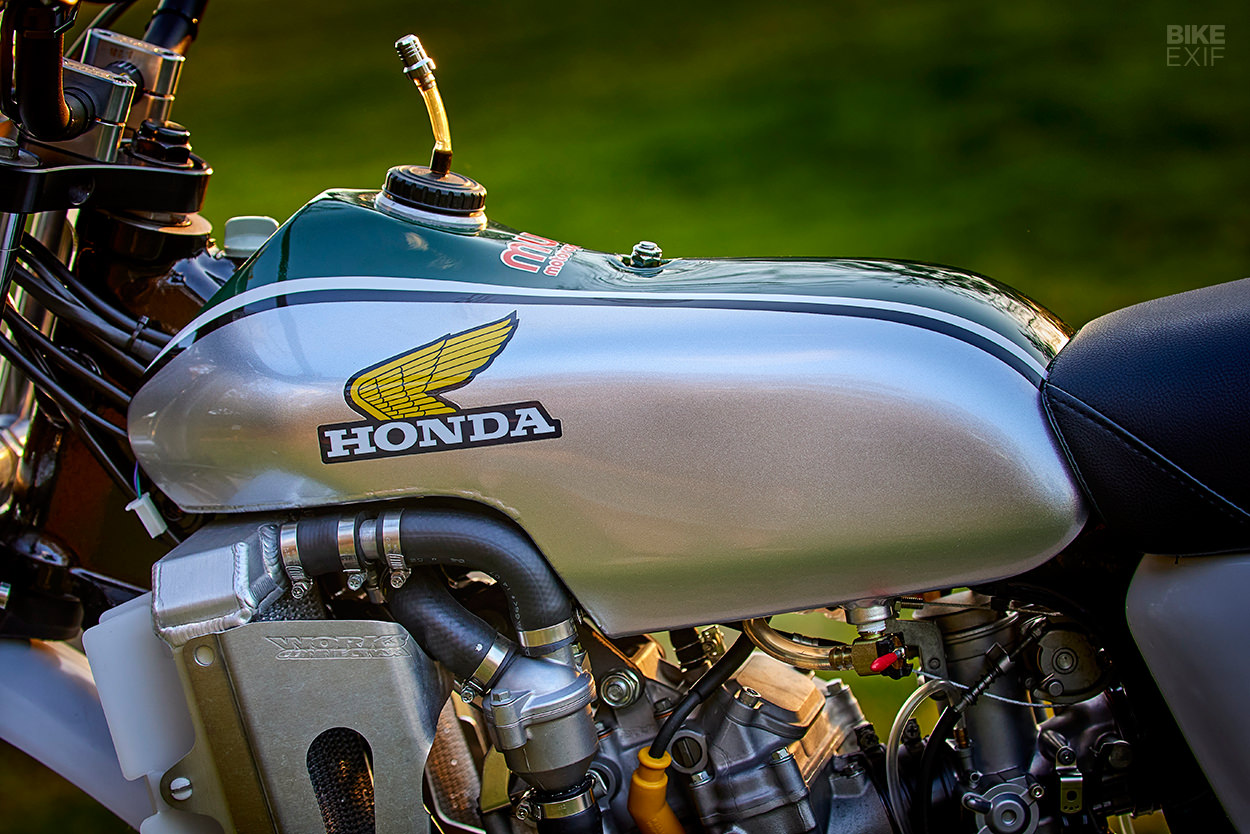 Honda XR650R built for Matt Helder of the Arctic Monkeys